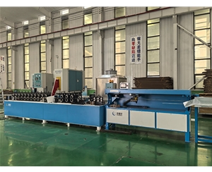 贵阳高频焊门窗铝隔条成型设备